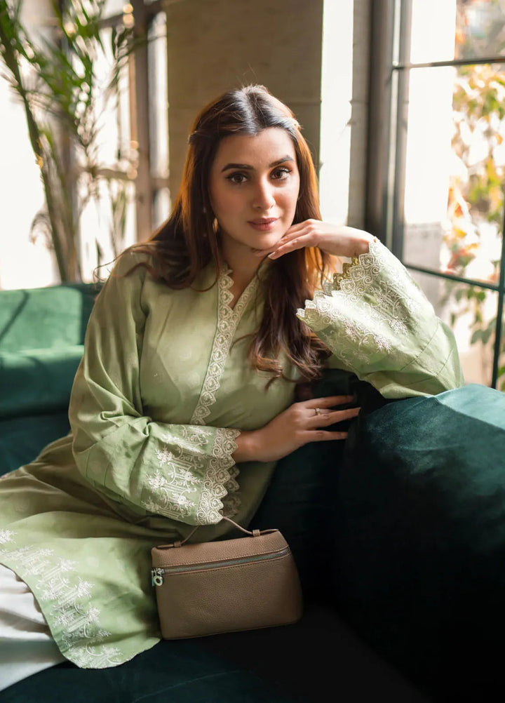 Lakhany Pret Embroidered Cotton Jacquard Shirt LG-IZ-0348