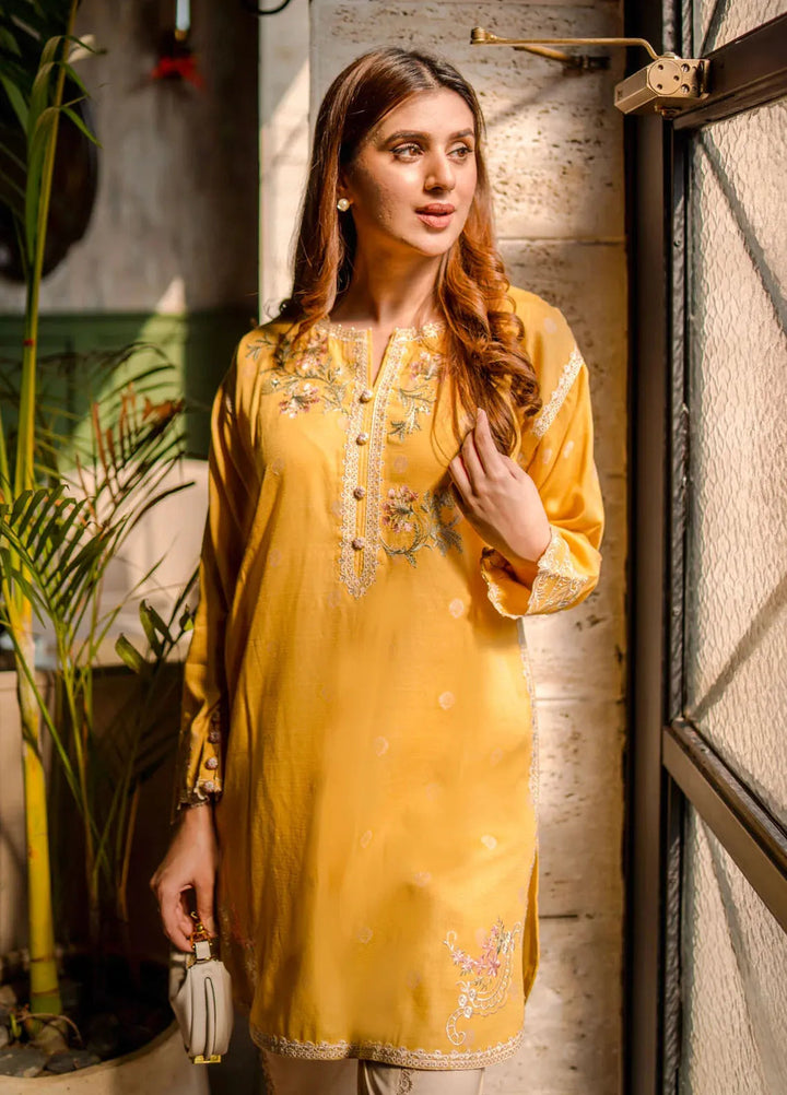 Lakhany Pret Embroidered Cotton Jacquard Shirt LG-UB-0107