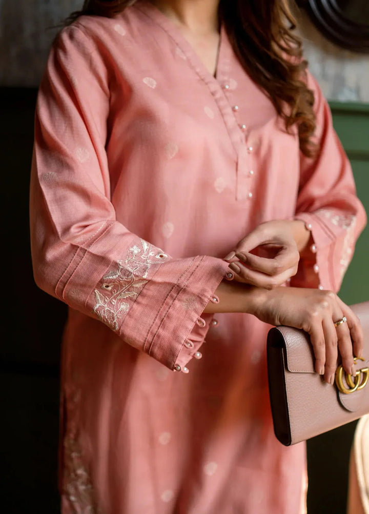 Lakhany Pret Embroidered Cotton Jacquard Shirt LG-UB-0112