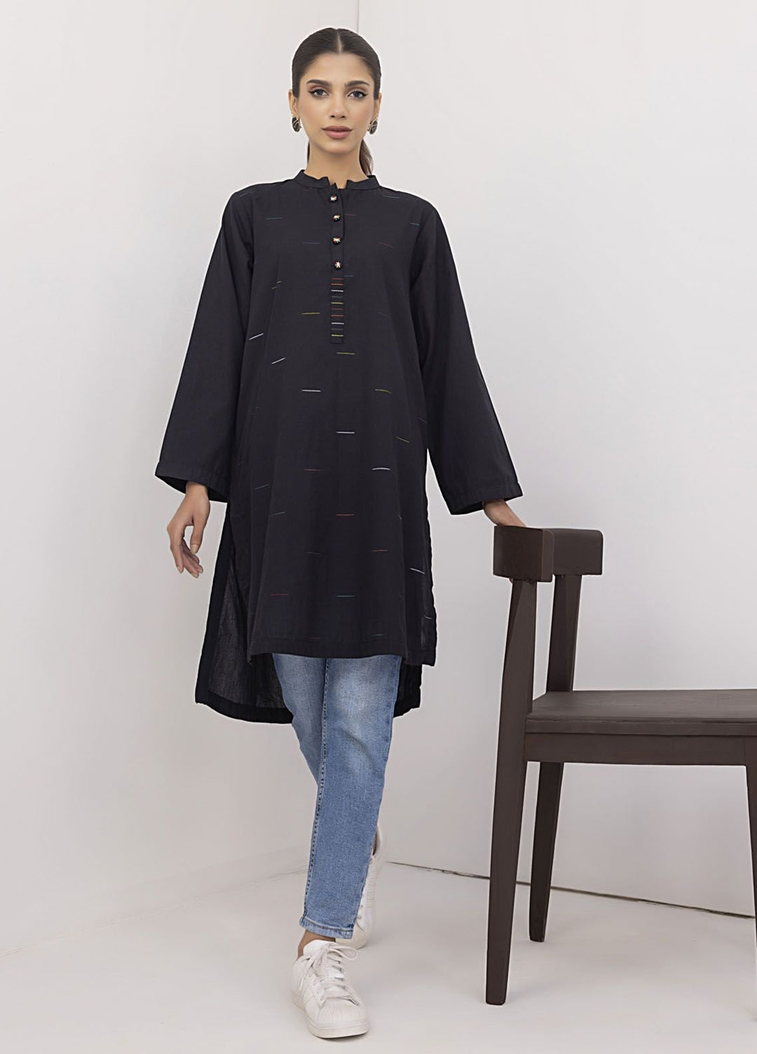 Lakhany Pret Embroidered Cotton Kurti LG-IZ-0143