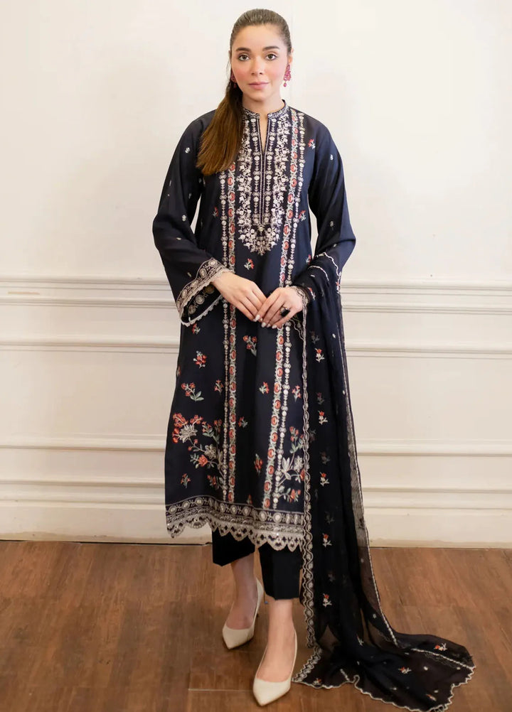 Lakhany Pret Embroidered Cotton Net 3 Piece Suit LG-IZ-0267-W-EMB-3P