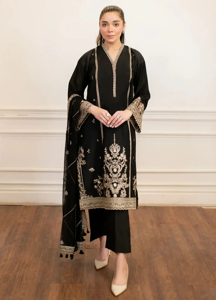 Lakhany Pret Embroidered Cotton Net 3 Piece Suit LG-SK-0268-W-EMB-3P