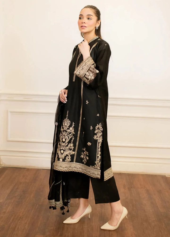 Lakhany Pret Embroidered Cotton Net 3 Piece Suit LG-SK-0268-W-EMB-3P