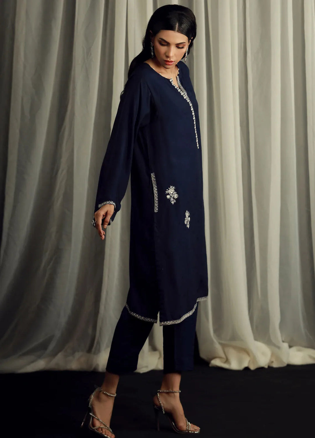 Lakhany Pret Embroidered Jacquard 2 Piece Suit LG-SK-0189-W-EMB-2P