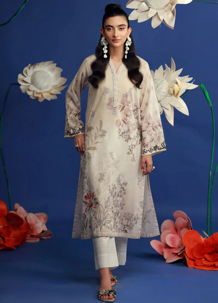 Lakhany Pret Embroidered Lawn Kurti LG-AR-0020
