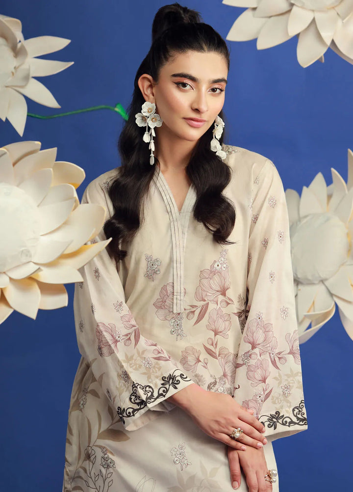 Lakhany Pret Embroidered Lawn Kurti LG-AR-0020