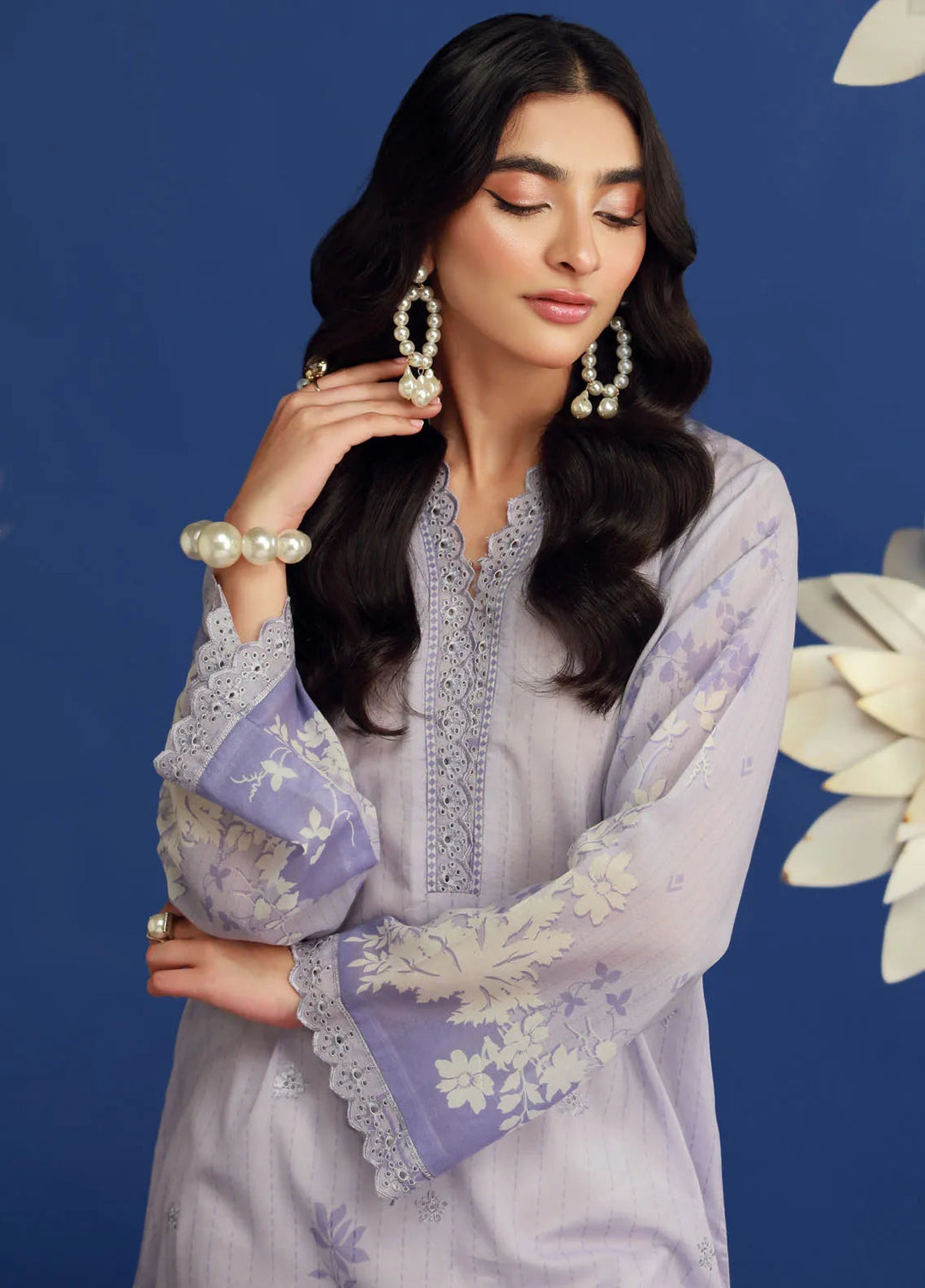 Lakhany Pret Embroidered Lawn Kurti LG-RL-0077