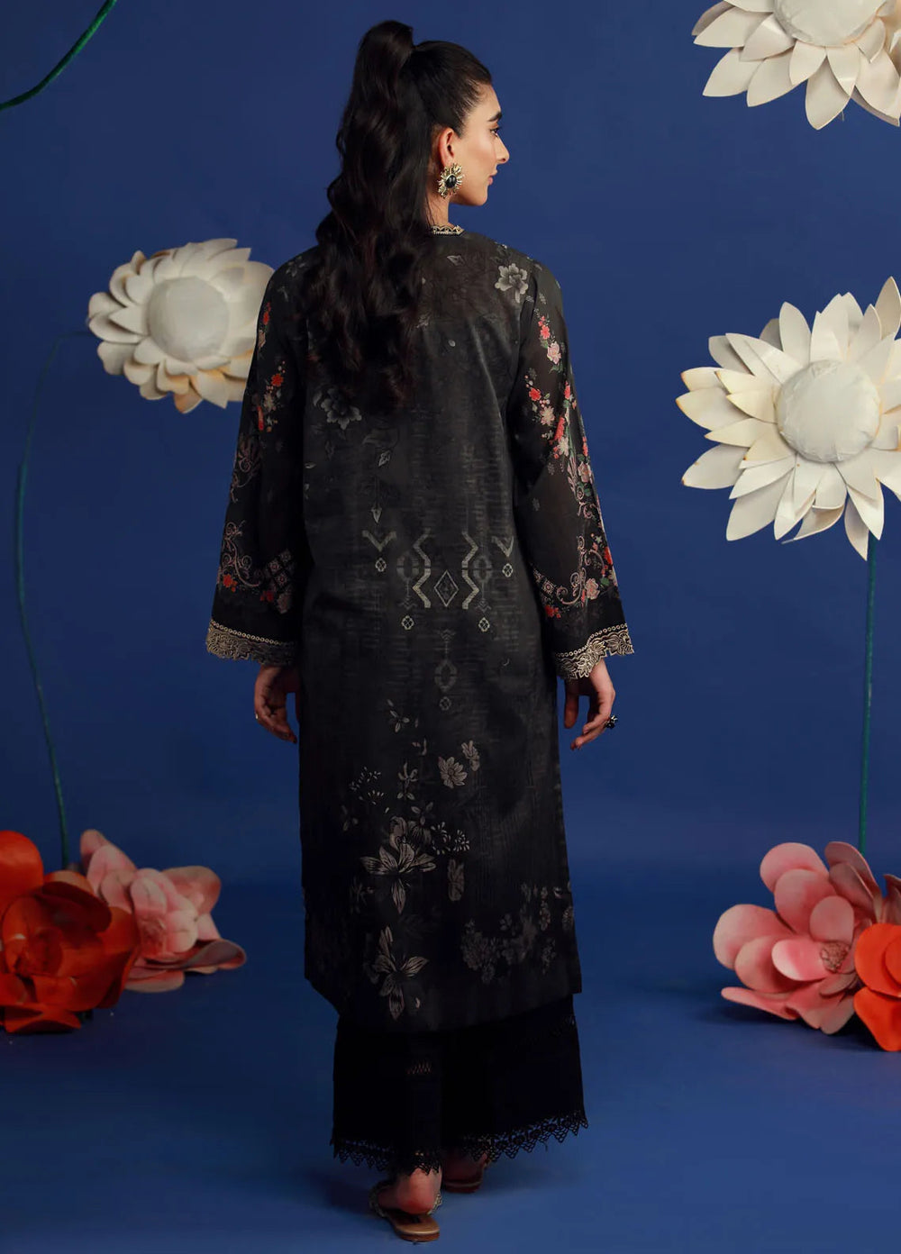 Lakhany Pret Embroidered Lawn Kurti LG-UB-0045