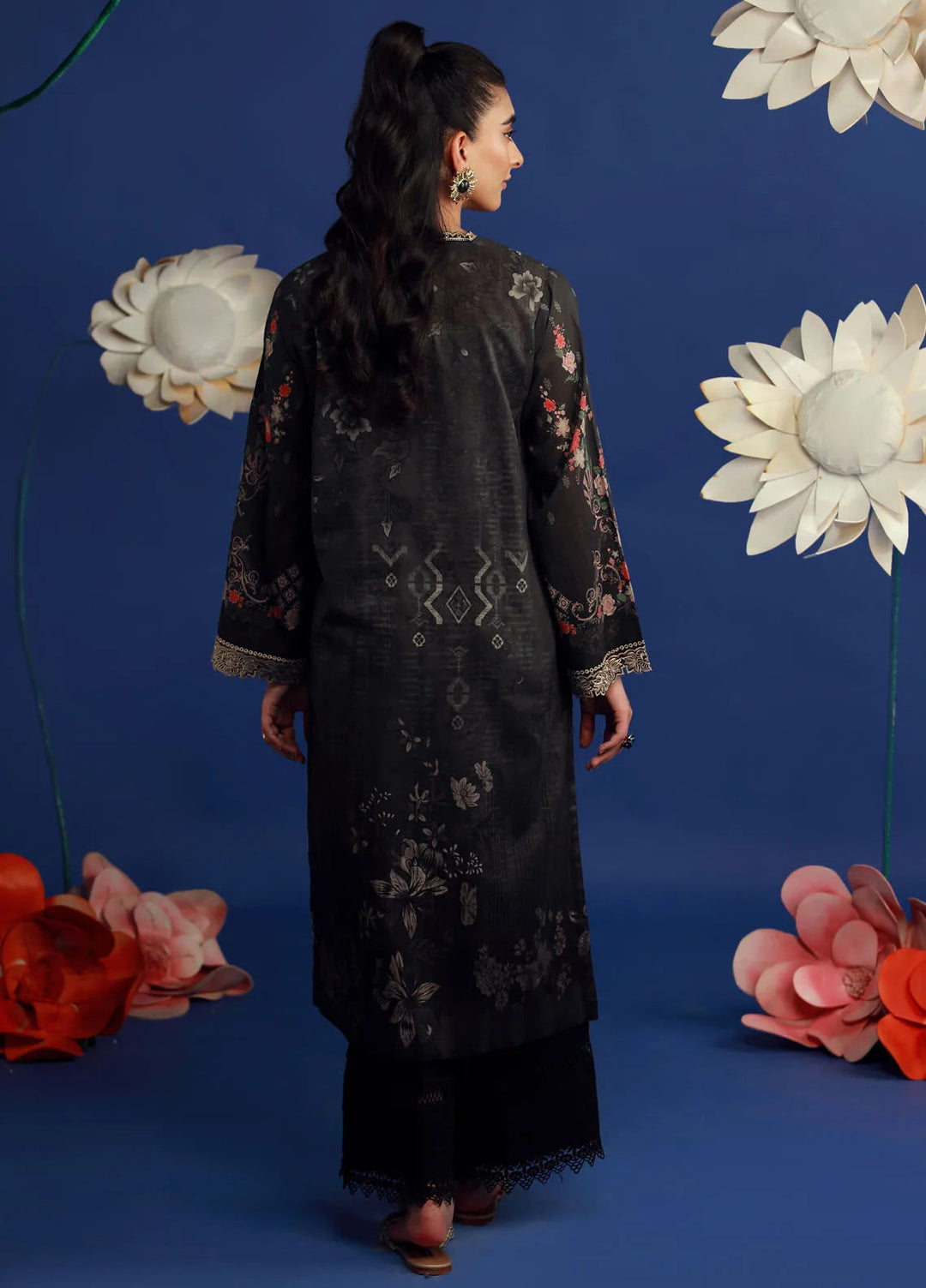 Lakhany Pret Embroidered Lawn Kurti LG-UB-0045