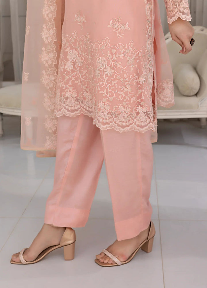 Lakhany Pret Embroidered Organza 3 Piece Suit LG-IZ-0314