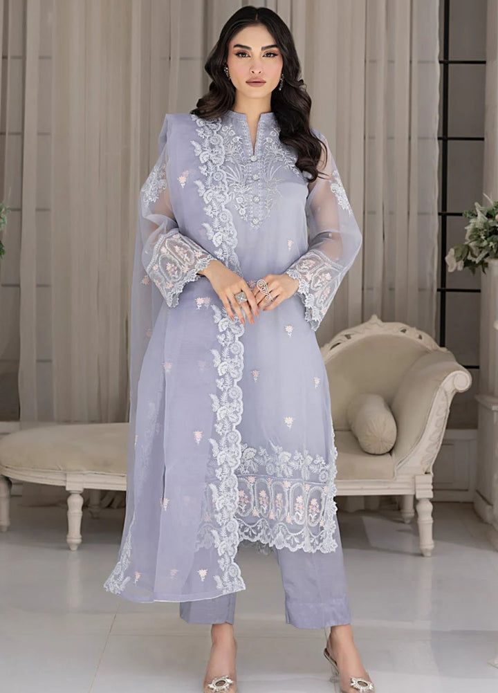 Lakhany Pret Embroidered Organza 3 Piece Suit LG-IZ-0316