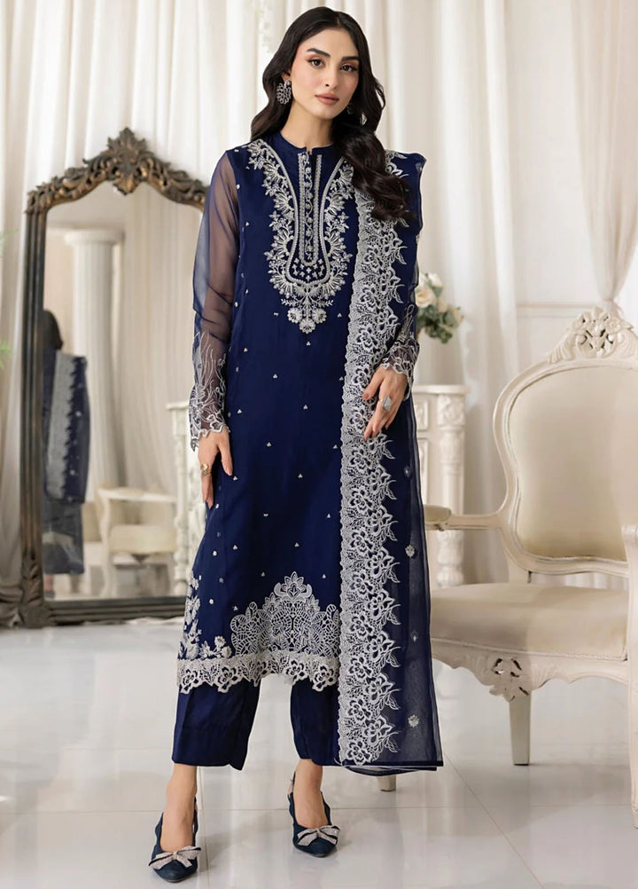Lakhany Pret Embroidered Organza 3 Piece Suit LG-UB-0132