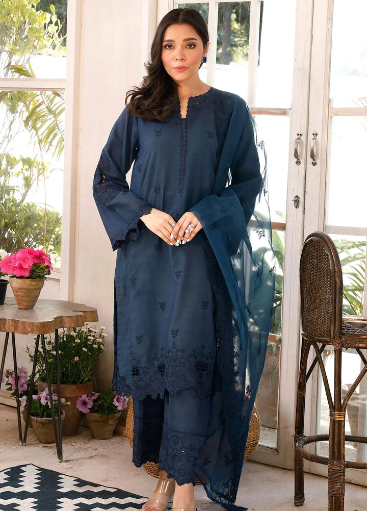 Lakhany Pret Embroidered Raw Silk 3 Piece Suit LG-IZ-0121