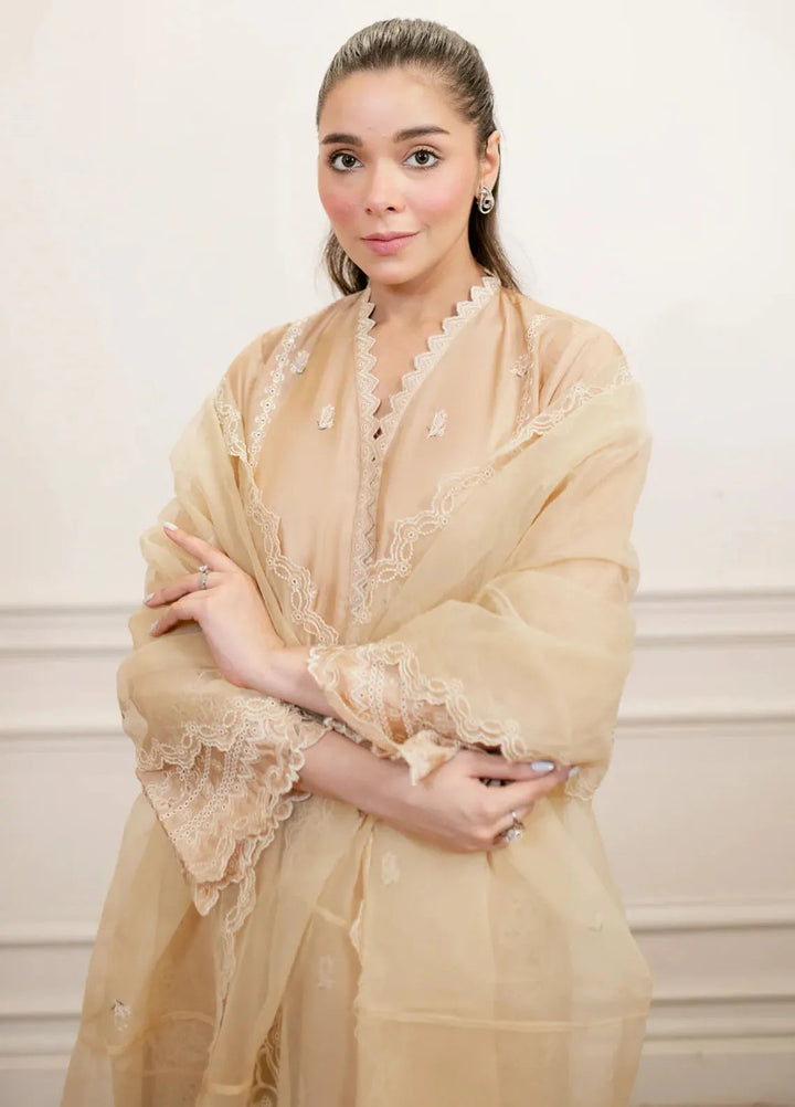 Lakhany Pret Embroidered Sheesha Silk 3 Piece Suit LG-SK-0244-W-EMB-3P