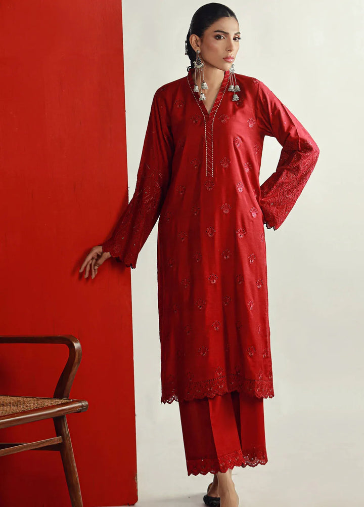 Lakhany Pret Embroidered Silk 2 Piece Suit LSM-3550