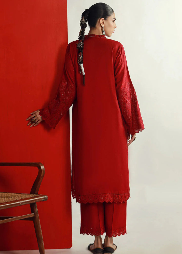 Lakhany Pret Embroidered Silk 2 Piece Suit LSM-3550