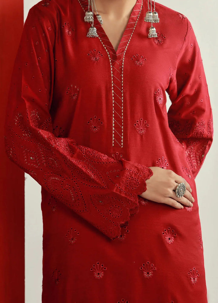 Lakhany Pret Embroidered Silk 2 Piece Suit LSM-3550