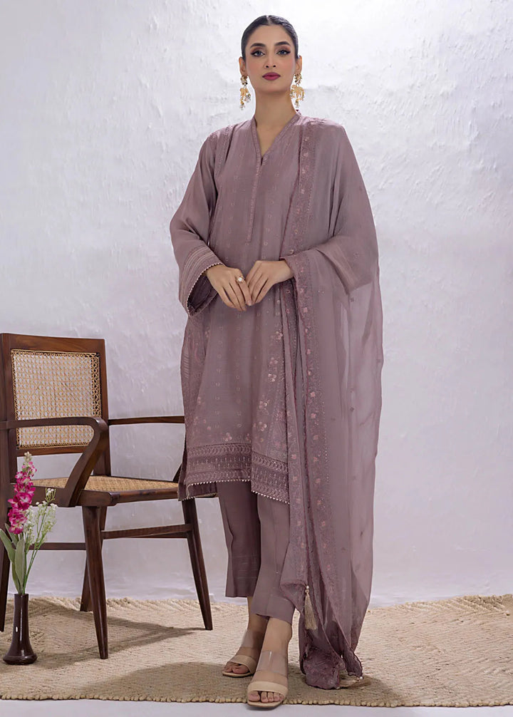 Lakhany Pret Embroidered Silk Net 3 Piece Suit LG-SK-0121