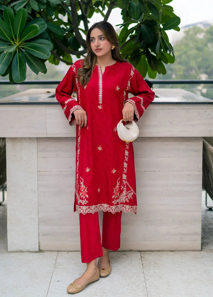 Lakhany Pret Embroidered Viscous 2 Piece Suit LG-IZ-0264