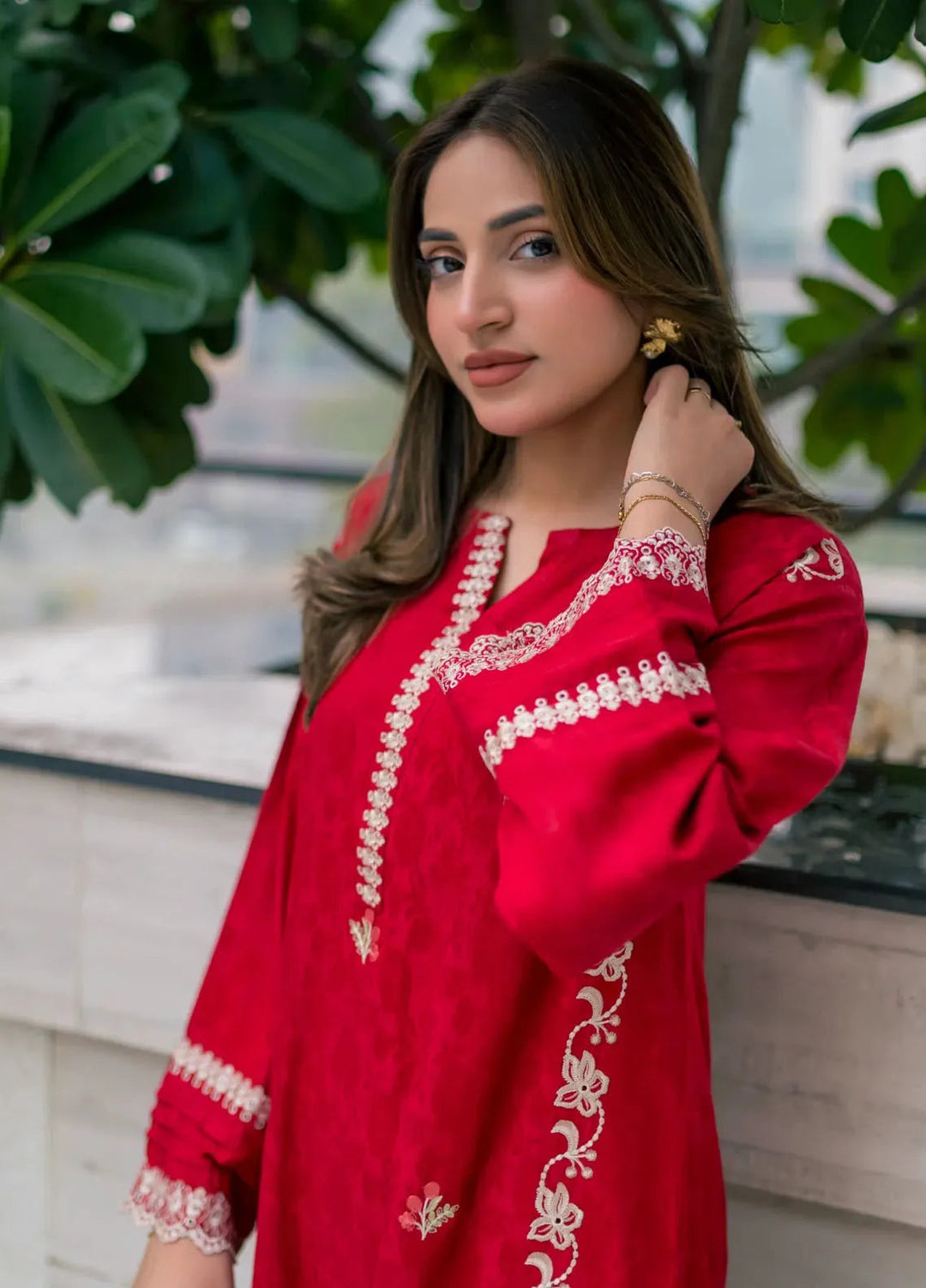 Lakhany Pret Embroidered Viscous 2 Piece Suit LG-IZ-0264