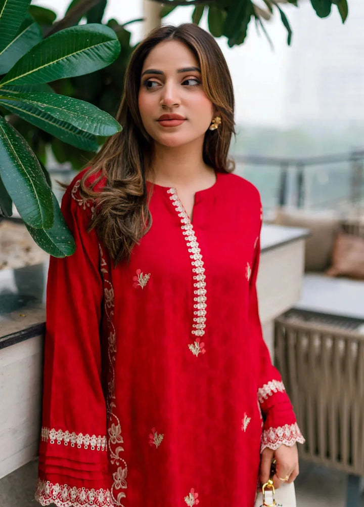 Lakhany Pret Embroidered Viscous 2 Piece Suit LG-IZ-0264