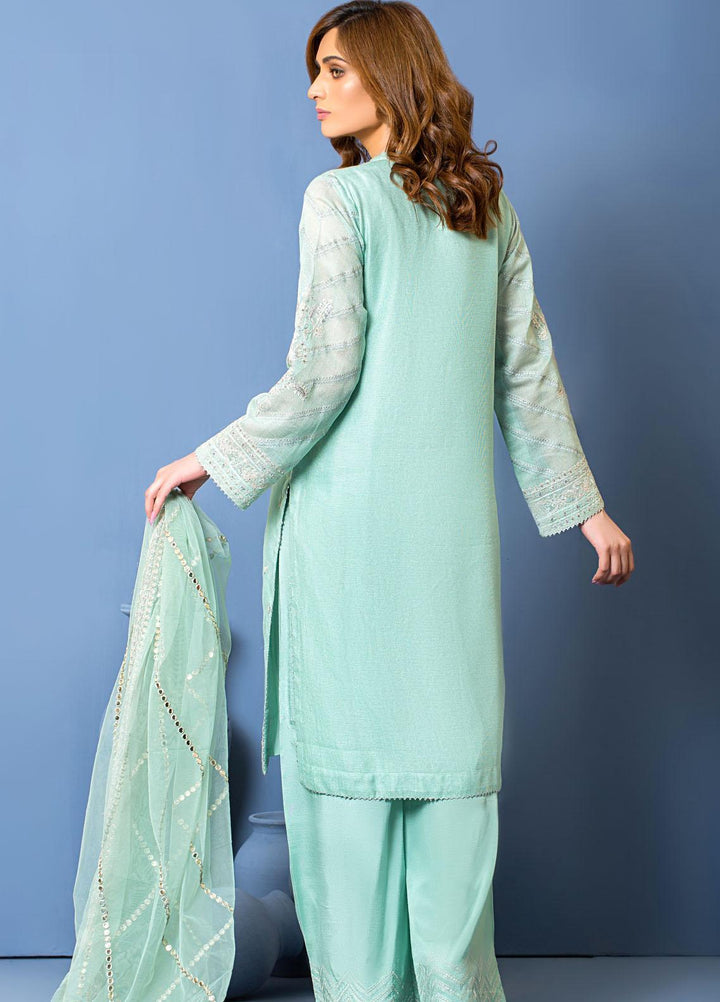 Lakhany Luxury Pret Embroidered Khaadi Net 3 Piece Dress LSM-2870
