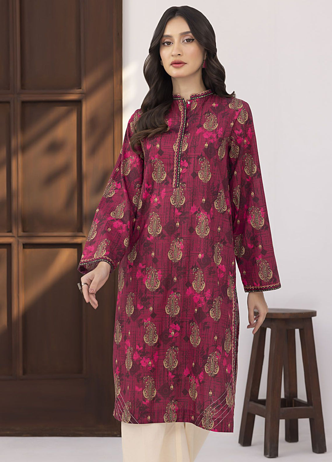 Lakhany Pret Printed Cambric Kurti LG-AM-0066