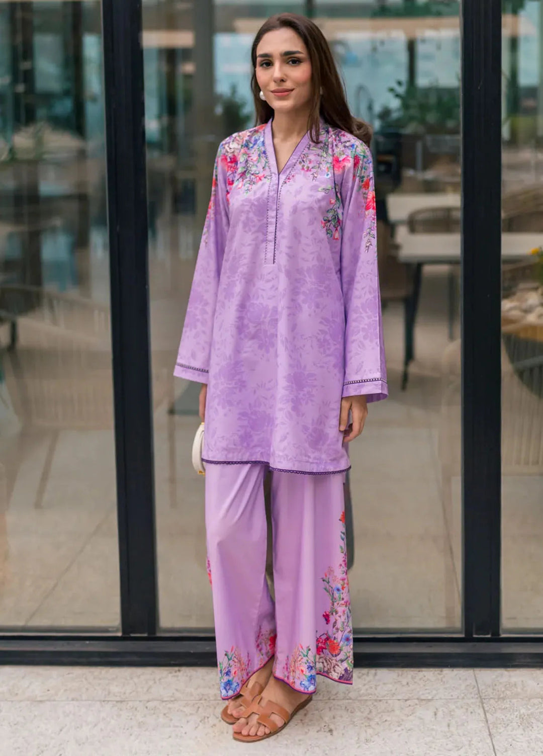Lakhany Pret Printed Crepe 2 Piece Suit LG-AR-0068