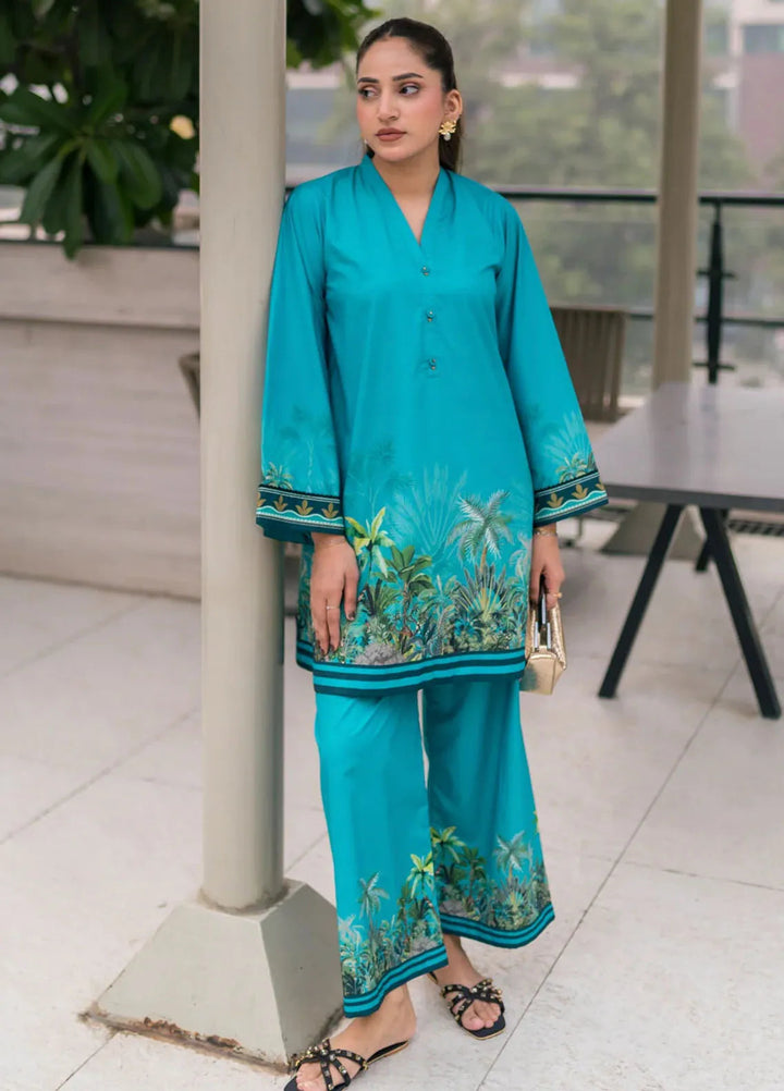 Lakhany Pret Printed Crepe 2 Piece Suit LG-AR-0069