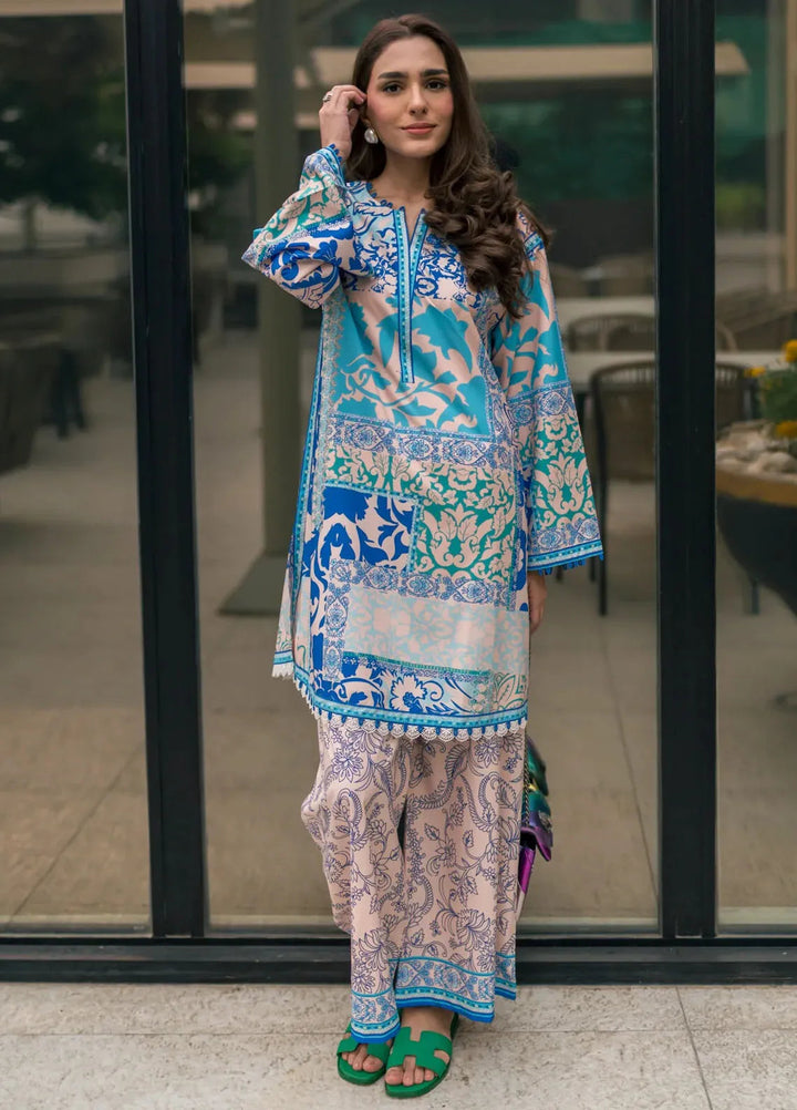 Lakhany Pret Printed Crepe 2 Piece Suit LG-SK-0259