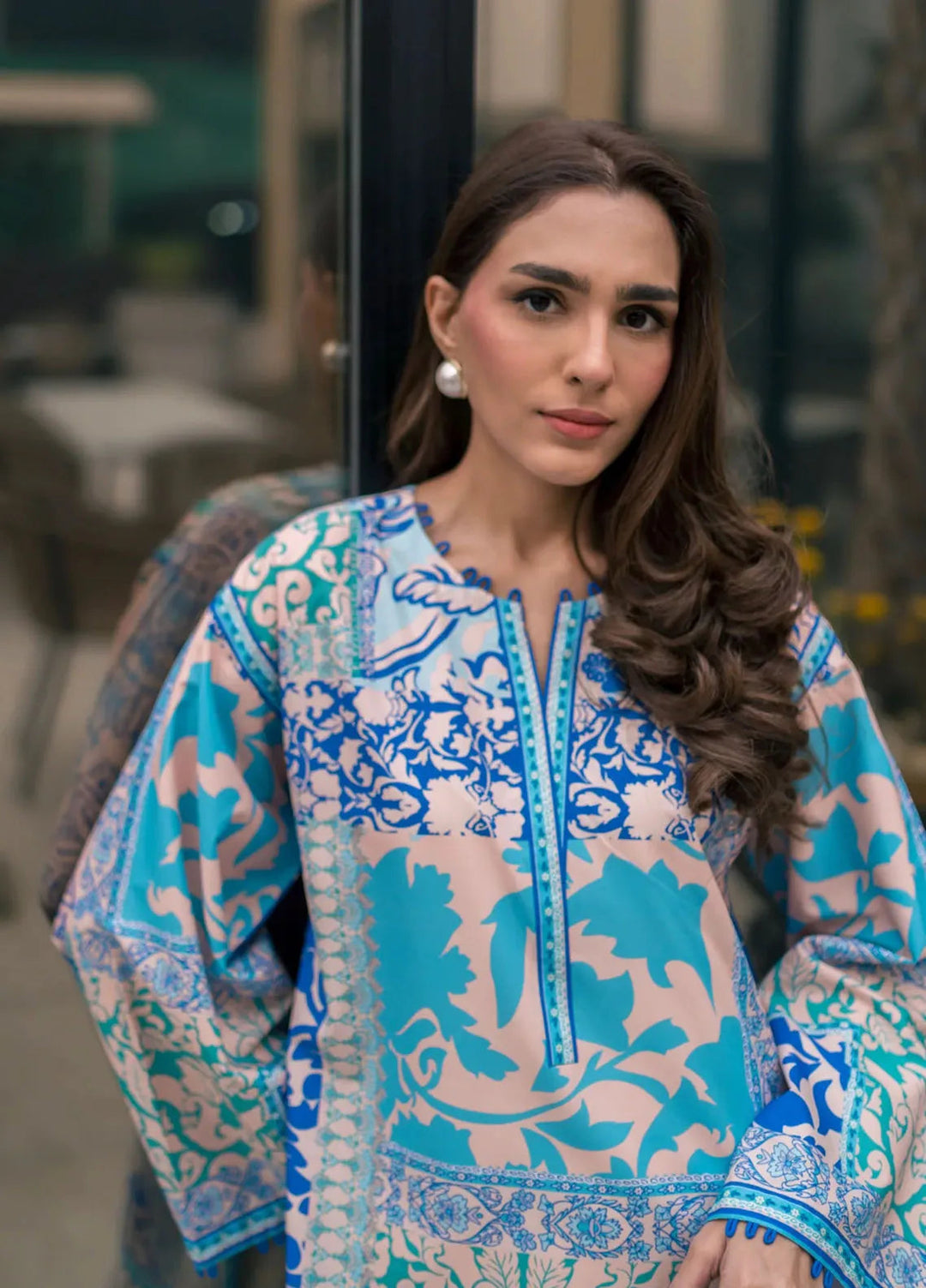 Lakhany Pret Printed Crepe 2 Piece Suit LG-SK-0259