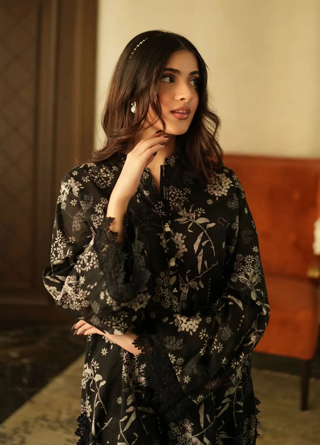 Lakhany Pret Printed Lawn 2 Piece Suit LG-RL-0089-W-PRT-2P