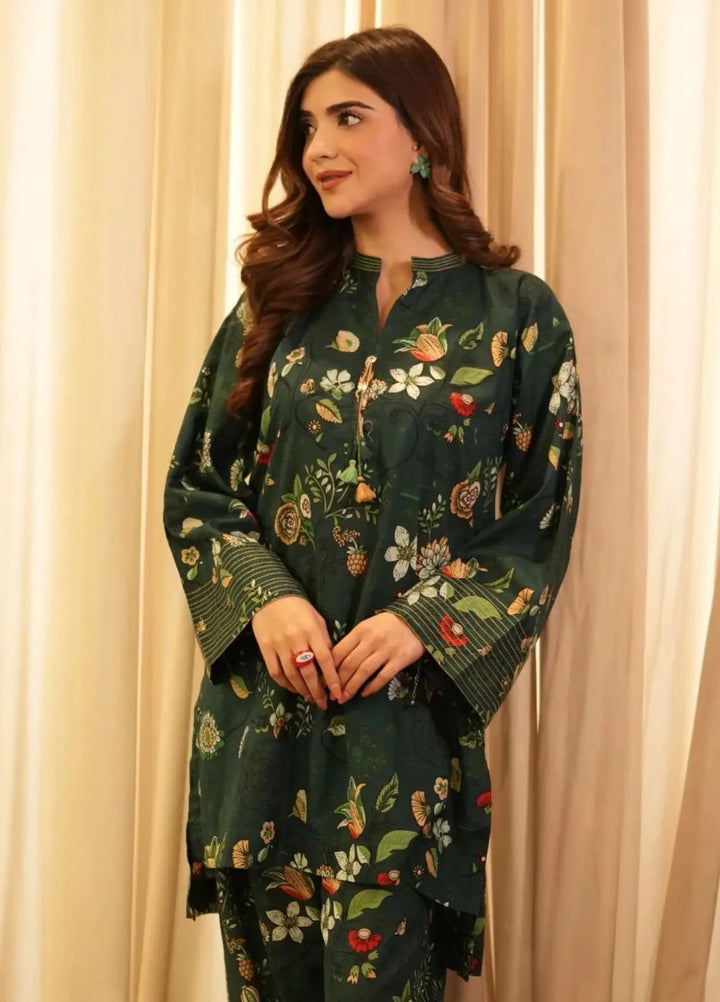 Lakhany Pret Printed Lawn 2 Piece Suit LG-RL-0115-W-PRT-2P