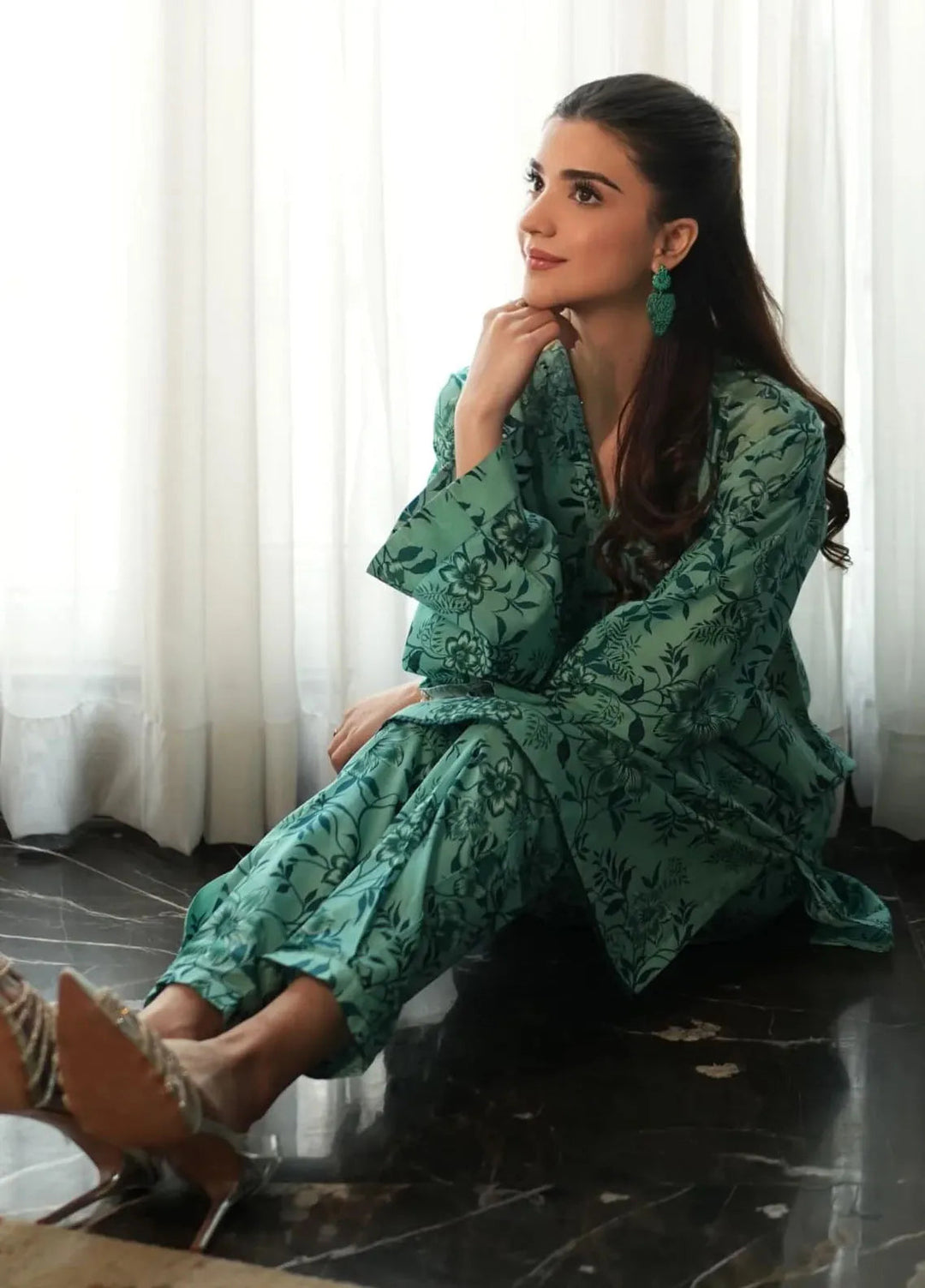 Lakhany Pret Printed Lawn 2 Piece Suit LG-RL-0121-W-PRT-2P