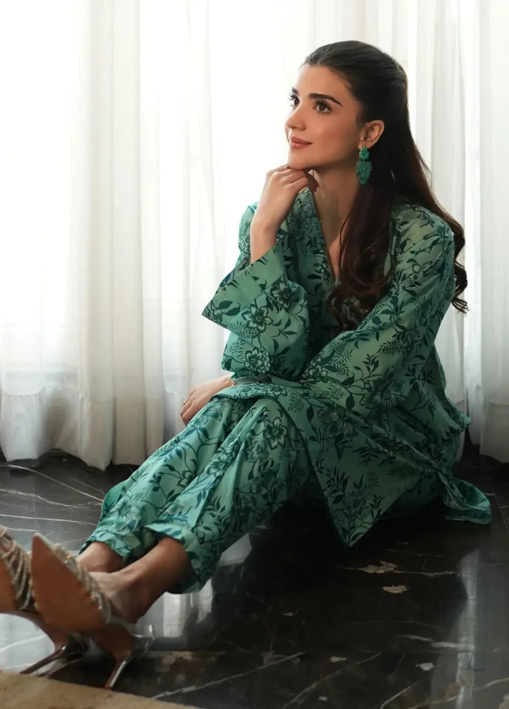 Lakhany Pret Printed Lawn 2 Piece Suit LG-RL-0121-W-PRT-2P