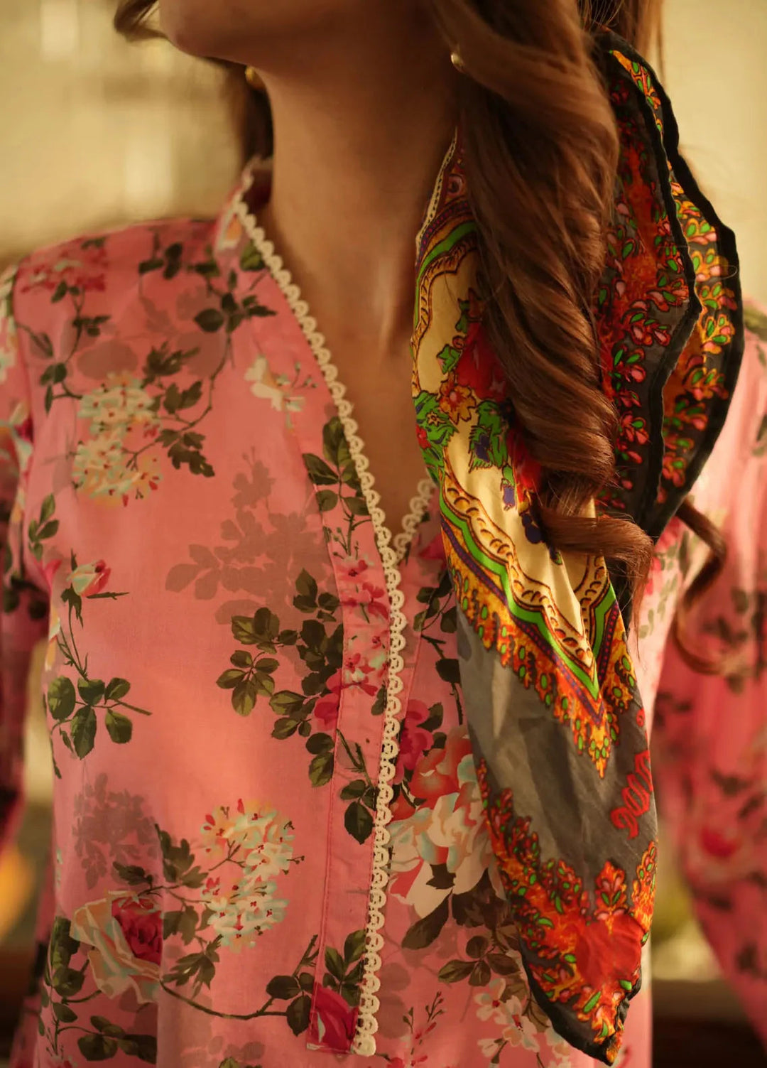 Lakhany Pret Printed Lawn 2 Piece Suit LG-UB-0098-W-PRT-2P