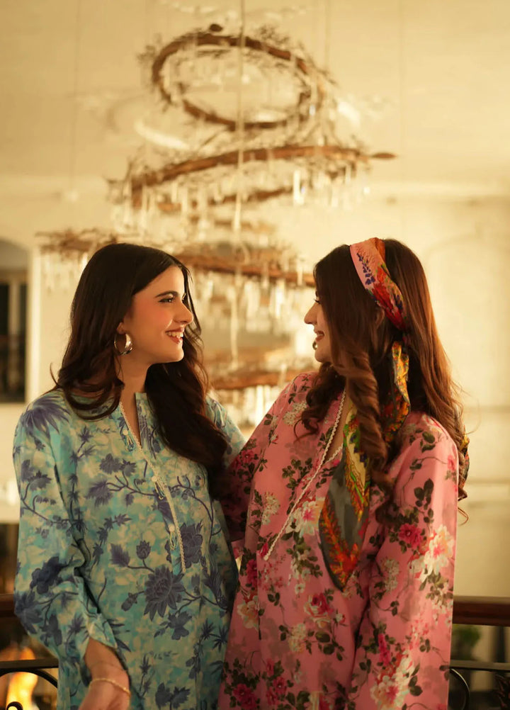 Lakhany Pret Printed Lawn 2 Piece Suit LG-UB-0098-W-PRT-2P