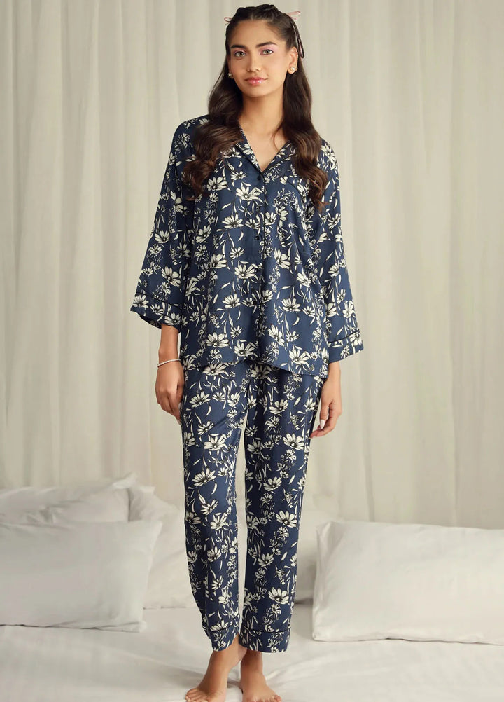 Lakhany Pret Printed Viscose Night Wear LG-IZ-0175