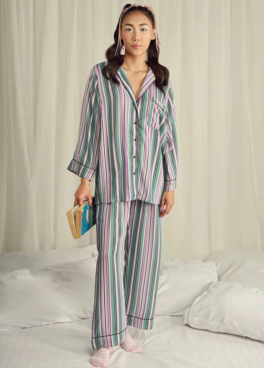 Lakhany Pret Printed Viscose Night Wear LG-RL-0044