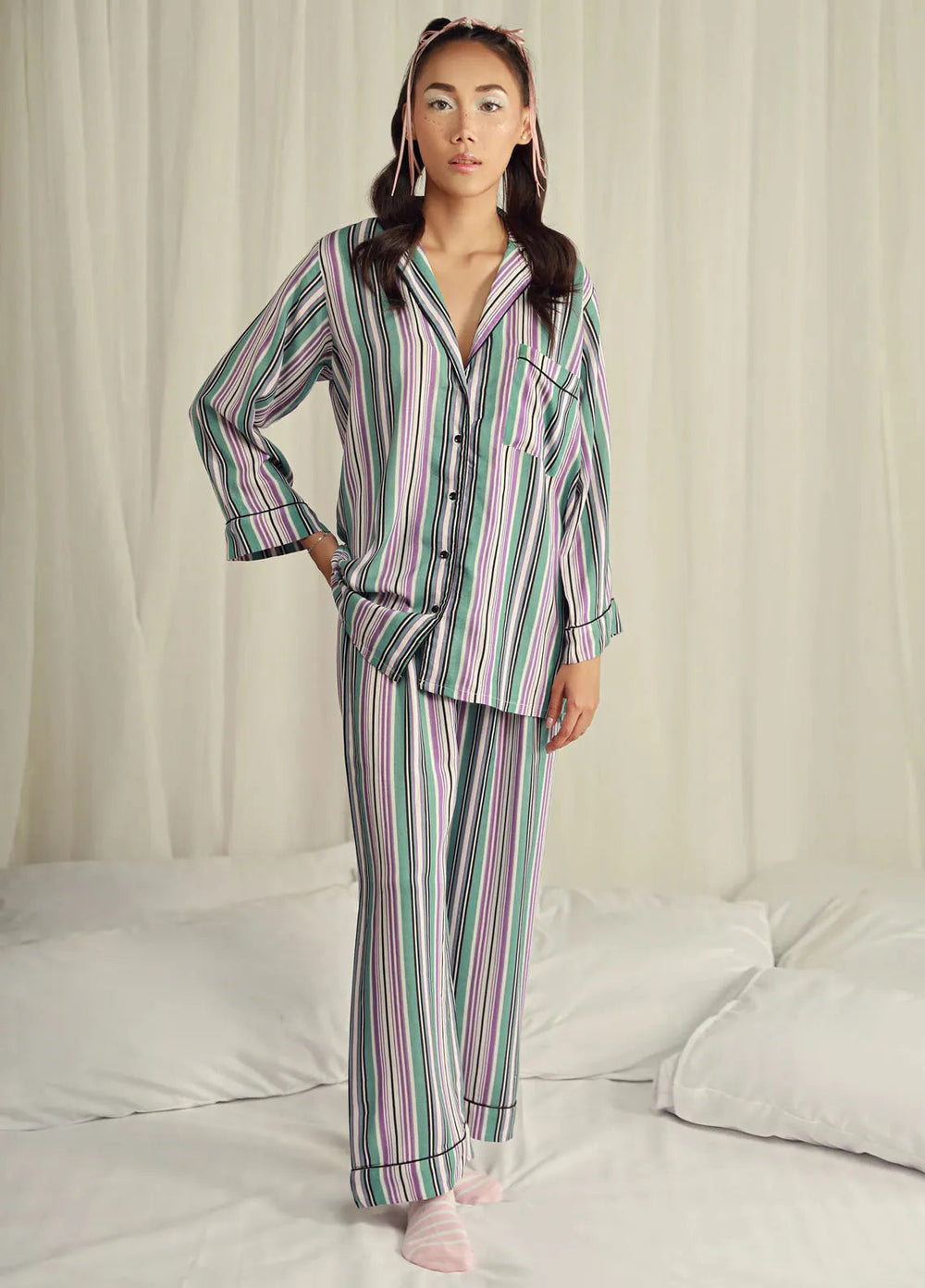 Lakhany Pret Printed Viscose Night Wear LG-RL-0044
