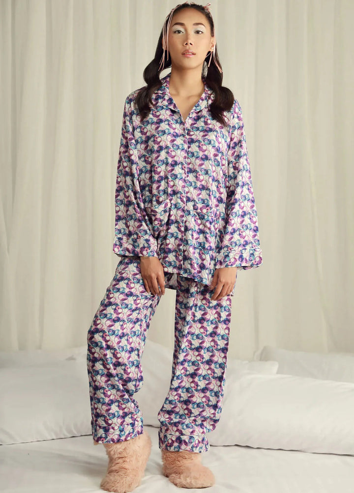 Lakhany Pret Printed Viscose Night Wear LG-SK-0226