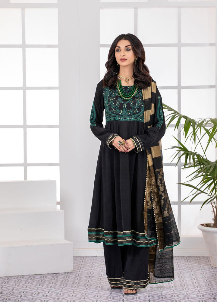 Lakhany Pret  Raw Silk 3 Piece Dress LSM-2804