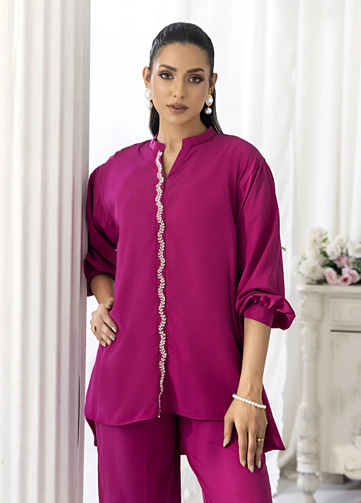 Lakhany Pret Solid Crepe 2 Piece Suit LG-UB-00140