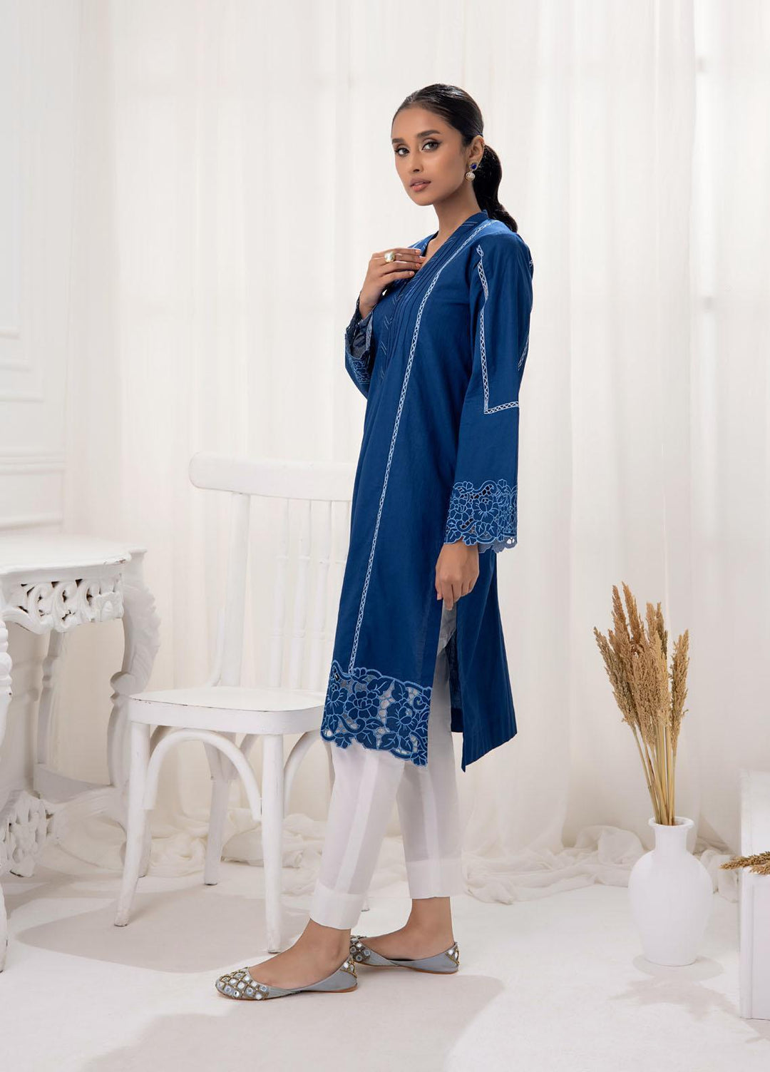 Lakhany Pret Embroidered Jacquard Shirt LSM-2917