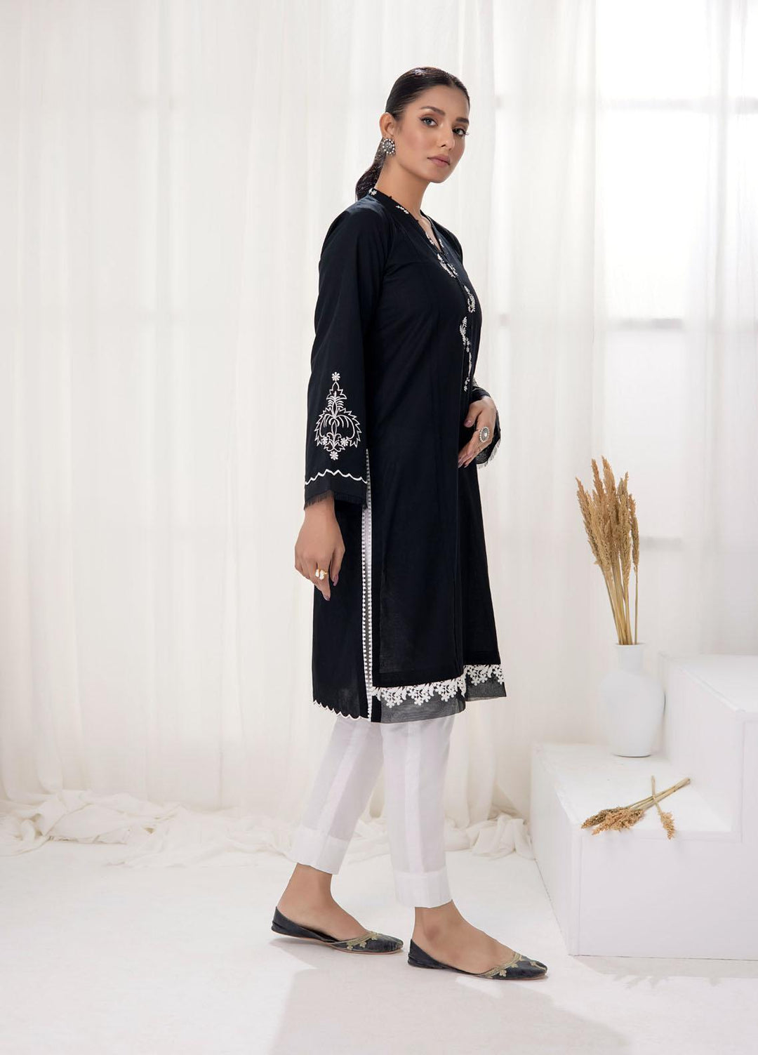 Lakhany Pret Embroidered Jacquard Shirt LSM-2918