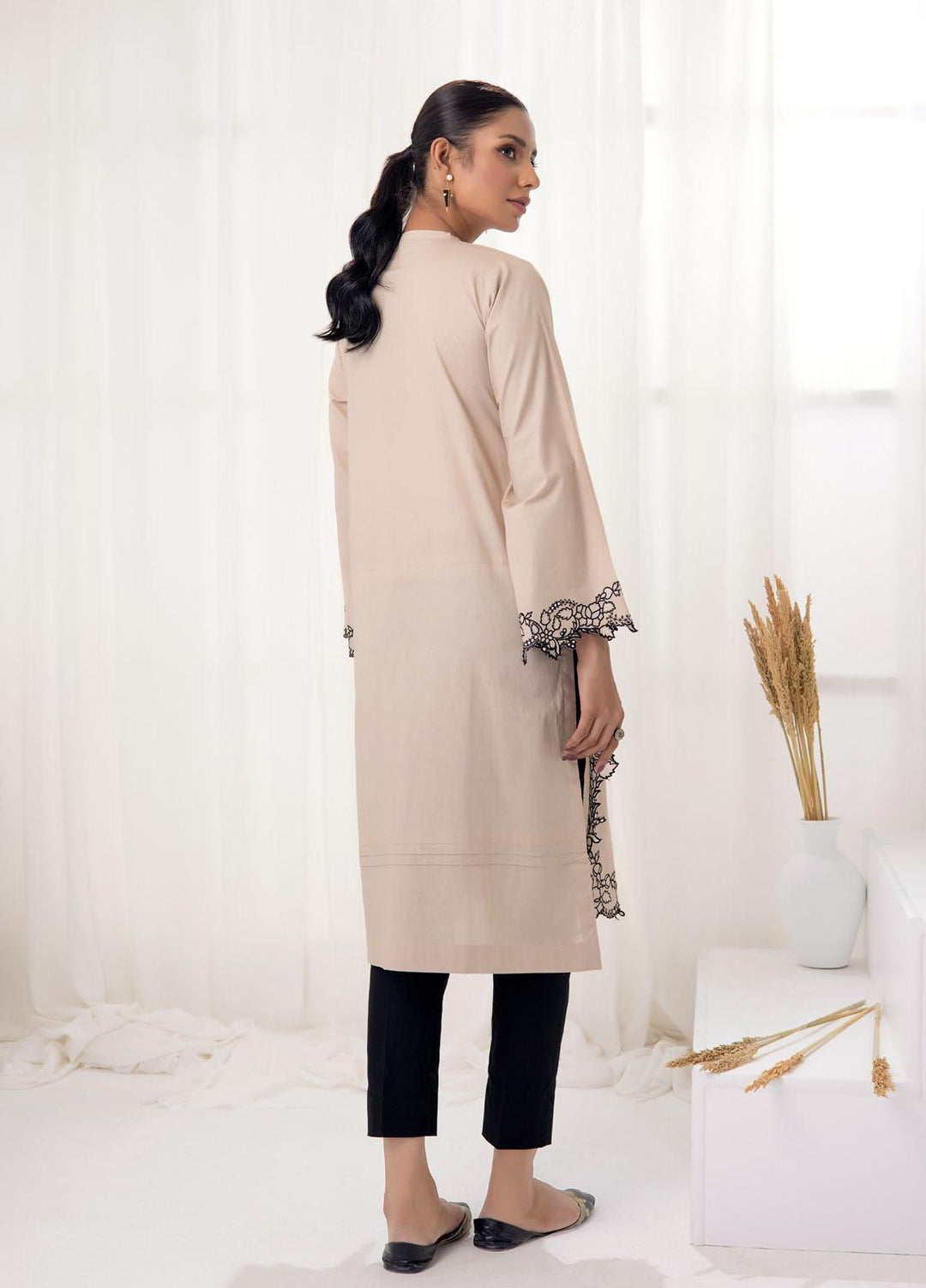 Lakhany Pret Embroidered Jacquard Shirt LSM-2916