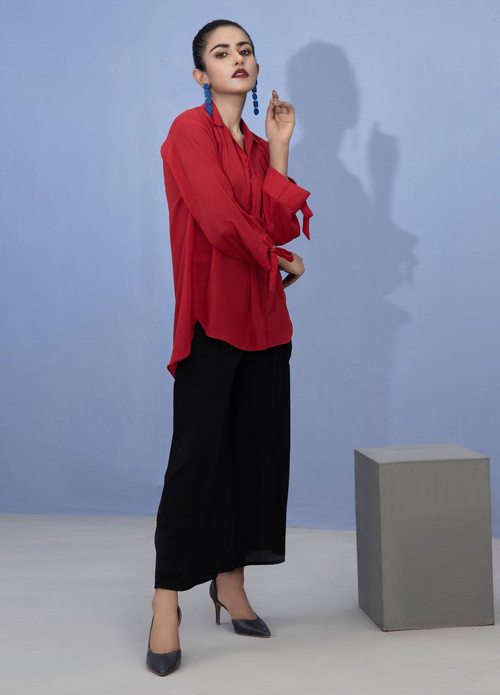 Lakhany Pret Fancy Crepe Shirt LSM21T 2384