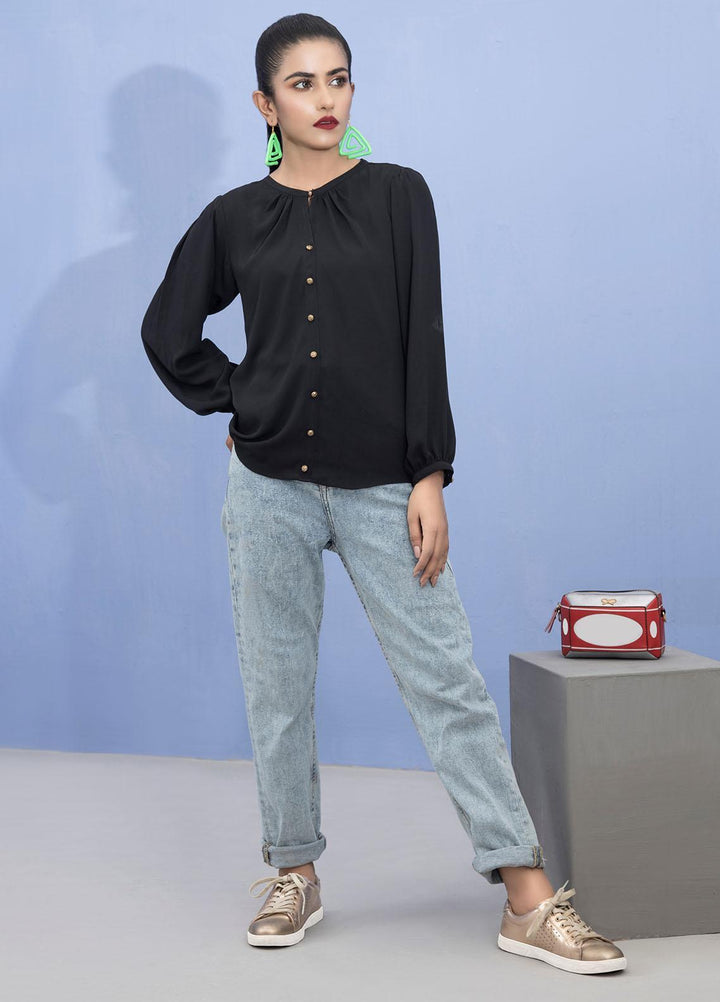 Lakhany Pret Fancy Crepe Shirt LSM21T 2388