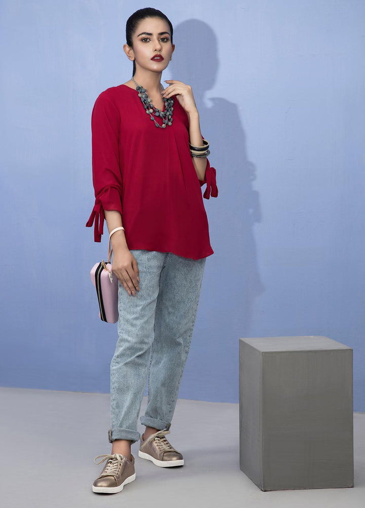 Lakhany Pret Fancy Crepe Shirt LSM21T 2389