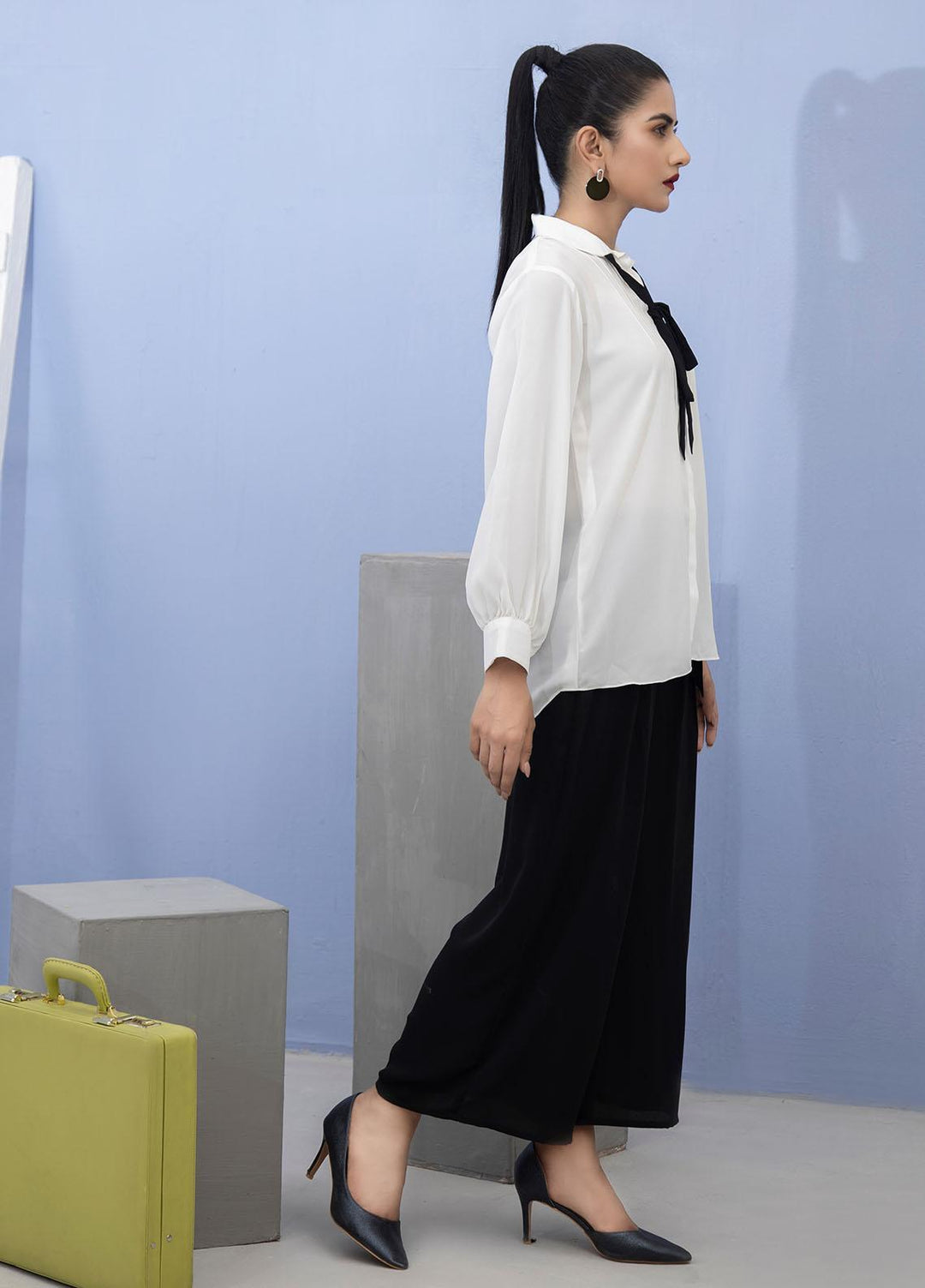 Lakhany Pret Fancy Crepe Shirt LSM21T 2391